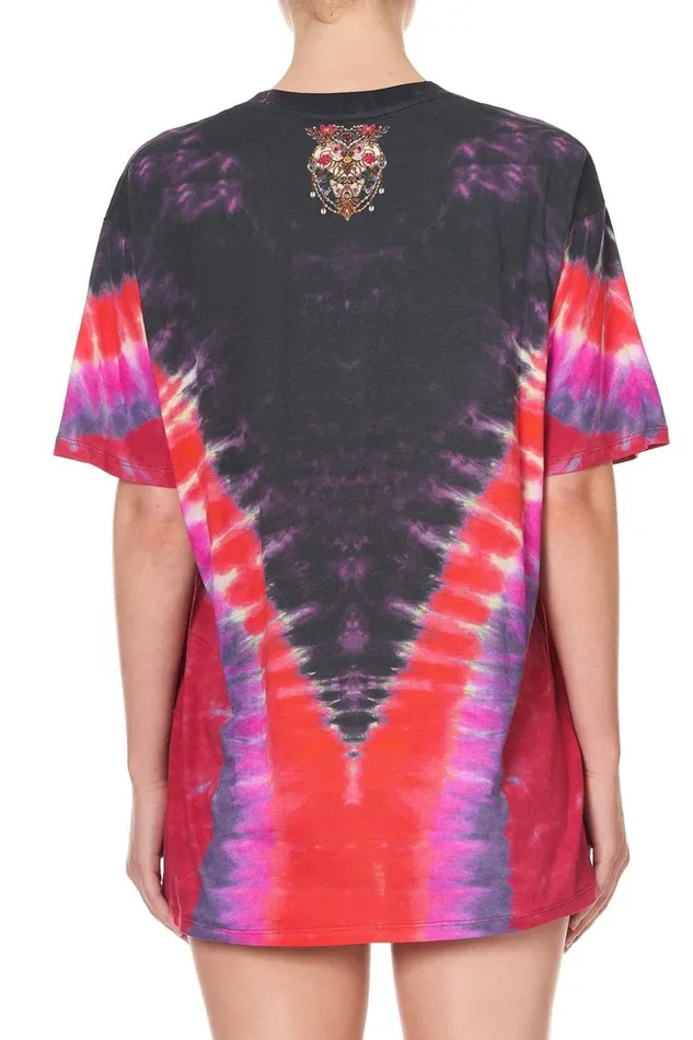 Women Tees Camilla Oversize Band Tee Drifting Dreamer