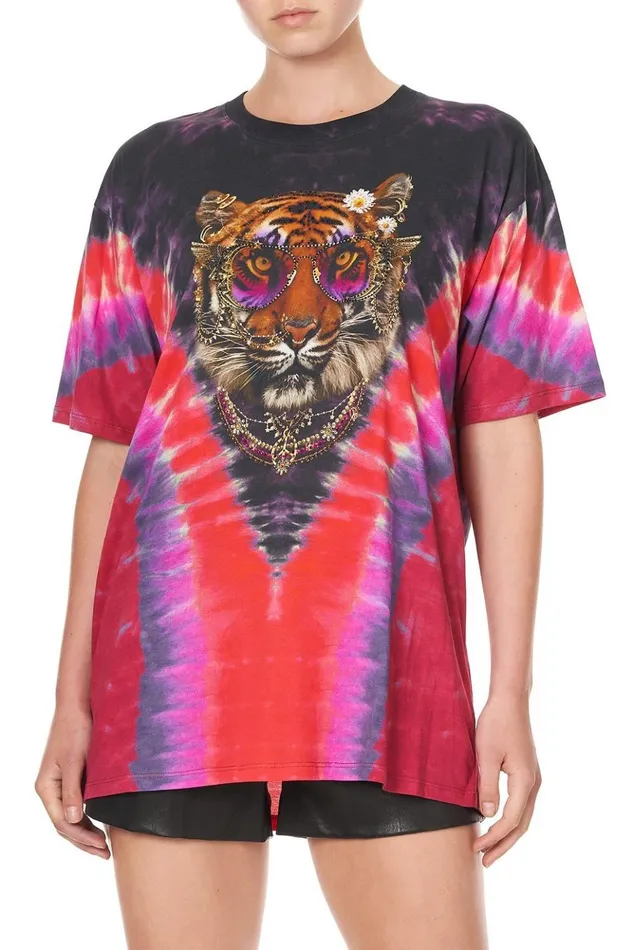 Women Tees Camilla Oversize Band Tee Drifting Dreamer