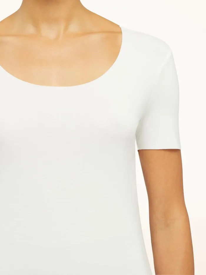 Women Tops and Tshirts Wolford Aurora Pure Shirt White Women Tops and Tshirts Wolford Aurora Pure Shirt White