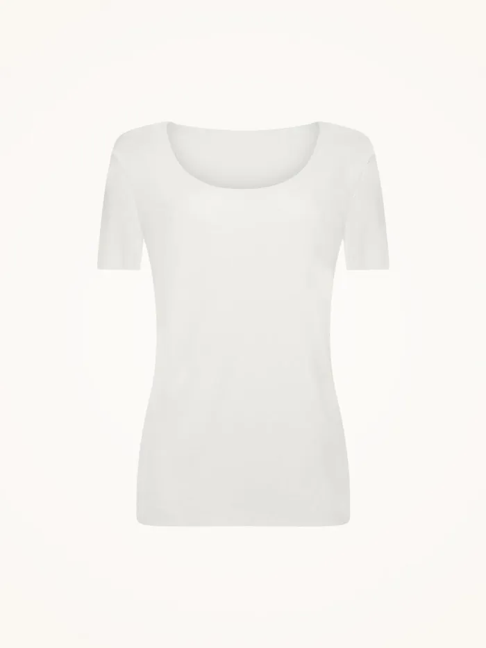 Women Tops and Tshirts Wolford Aurora Pure Shirt White Women Tops and Tshirts Wolford Aurora Pure Shirt White