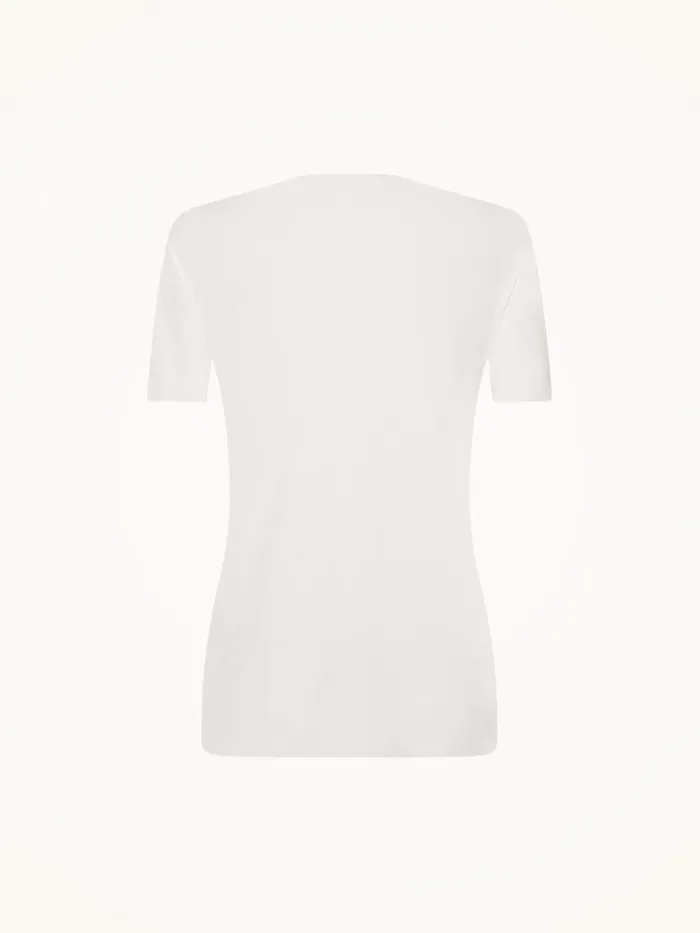 Women Tops and Tshirts Wolford Aurora Pure Shirt White Women Tops and Tshirts Wolford Aurora Pure Shirt White