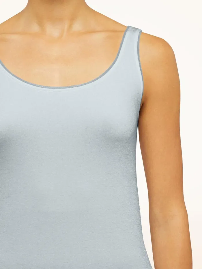 Women Tops and Tshirts Wolford Jamaika Top Sleeveless Antarctica