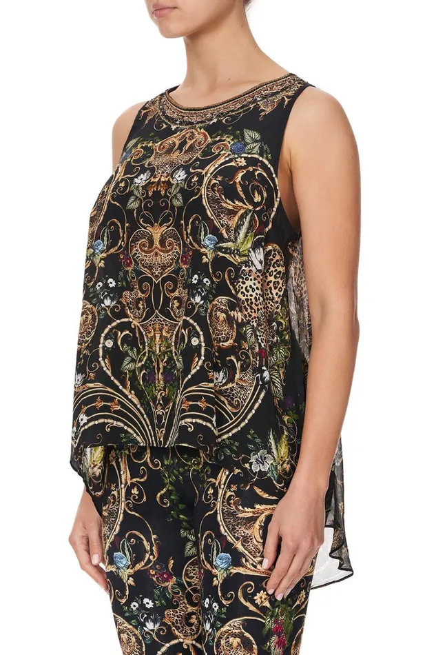 Women Tops Camilla Button Back Top Studio 54