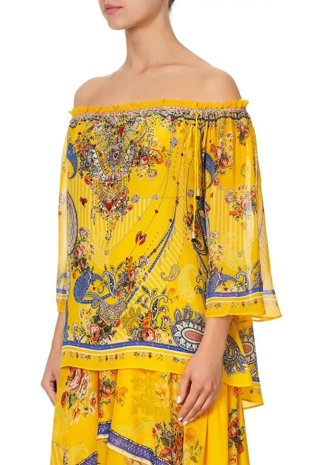 Women Tops Camilla Off Shoulder Flare Blouse Own Muse