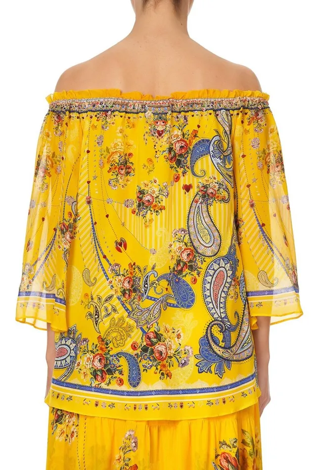Women Tops Camilla Off Shoulder Flare Blouse Own Muse