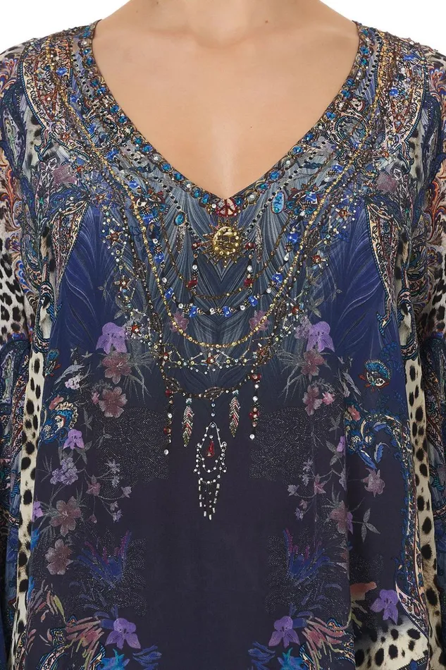 Women Tops Camilla V Neck ALine Blouse Festival Express