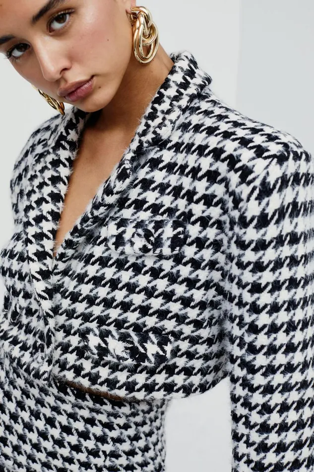 Women Tops For Love and Lemons Bonnie Cropped Blazer Black Women Tops For Love and Lemons Bonnie Cropped Blazer Black