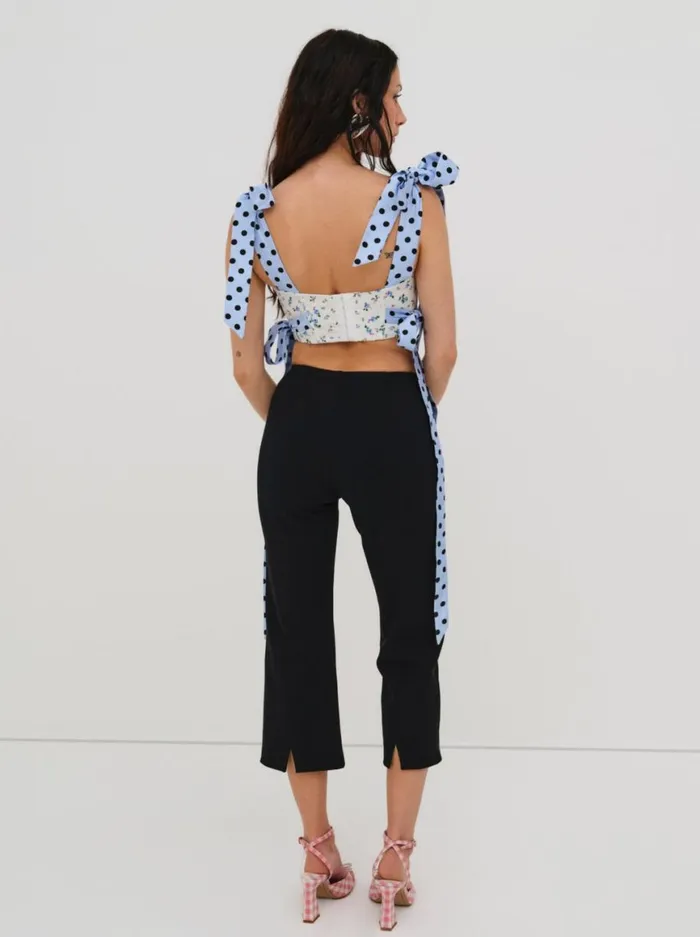 Women Tops For Love and Lemons Eugene Corset Top Blue Women Tops For Love and Lemons Eugene Corset Top Blue