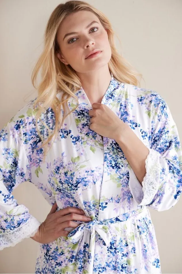 Women Tranquility Bamboo Robe Spring Paisley Soft Surroundings Sleepwear and Lounge Women Tranquility Bamboo Robe Spring Paisley Soft Surroundings Sleepwear and Lounge