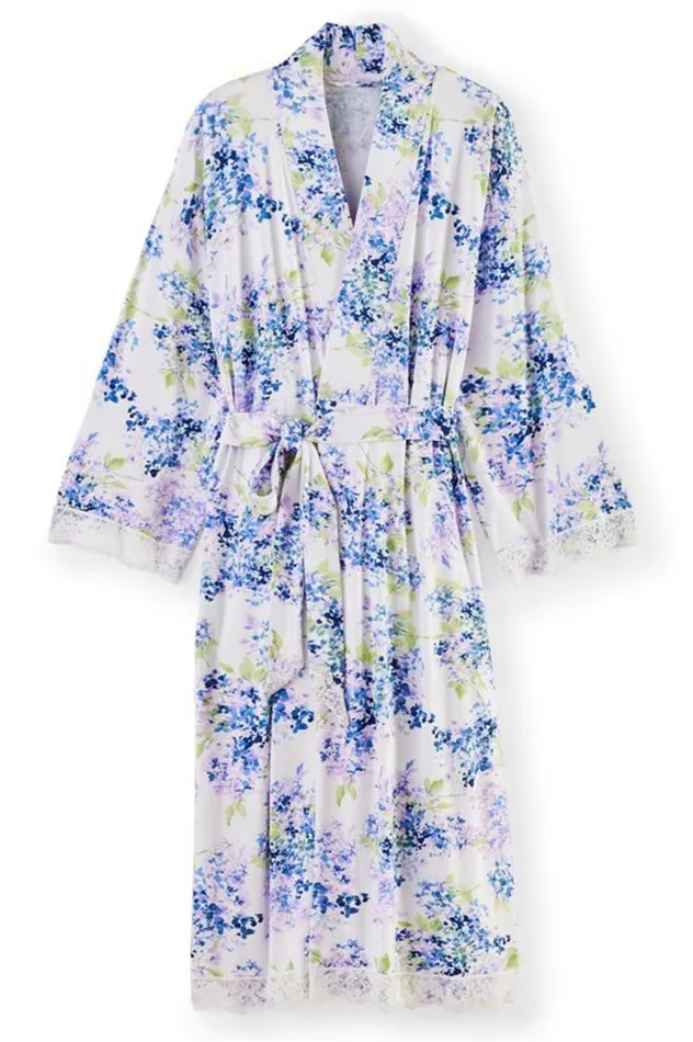 Women Tranquility Bamboo Robe Spring Paisley Soft Surroundings Sleepwear and Lounge Women Tranquility Bamboo Robe Spring Paisley Soft Surroundings Sleepwear and Lounge