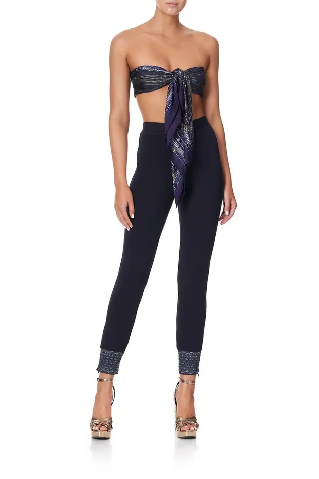 Women Trousers and Leggings Camilla Leggings With Contrast Cuff Its A Sign