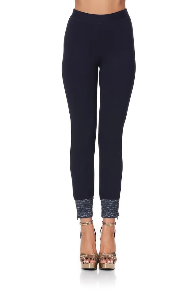 Women Trousers and Leggings Camilla Leggings With Contrast Cuff Its A Sign