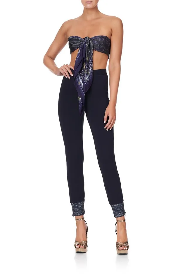 Women Trousers and Leggings Camilla Leggings With Contrast Cuff Its A Sign