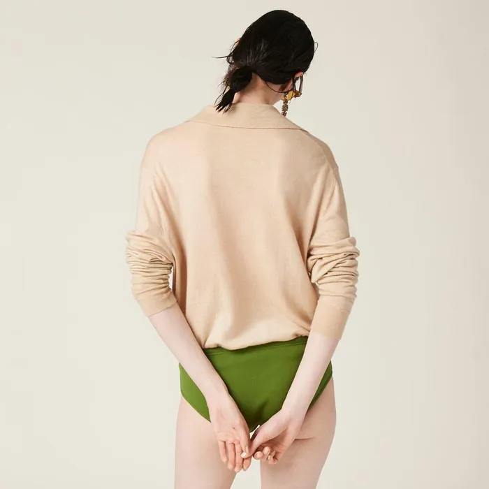 Women Underwear And Beachwear Miu Miu Swimsuit Pistachio Green Women Underwear And Beachwear Miu Miu Swimsuit Pistachio Green