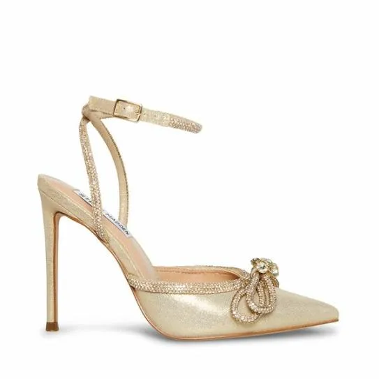 Women VIABLE GOLD Gold Steve Madden Heels