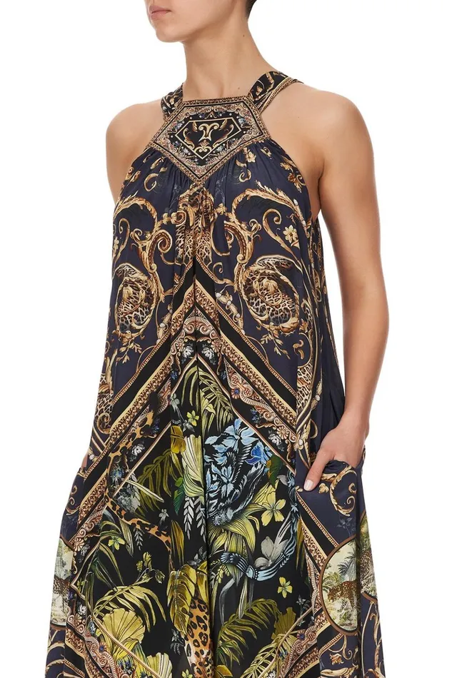 Women Wedding Guest Dresses Camilla Long Dress With Halter Neckline Seven Day Weekend