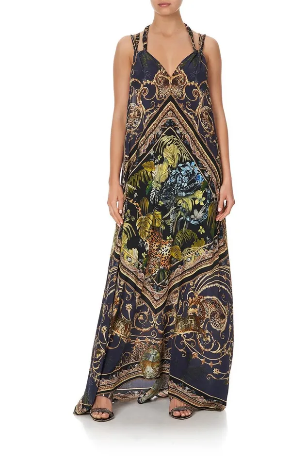 Women Wedding Guest Dresses Camilla Long Dress With Halter Neckline Seven Day Weekend