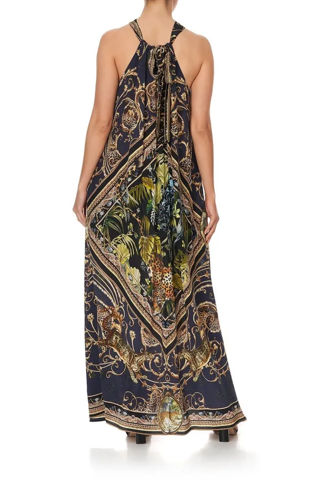 Women Wedding Guest Dresses Camilla Long Dress With Halter Neckline Seven Day Weekend