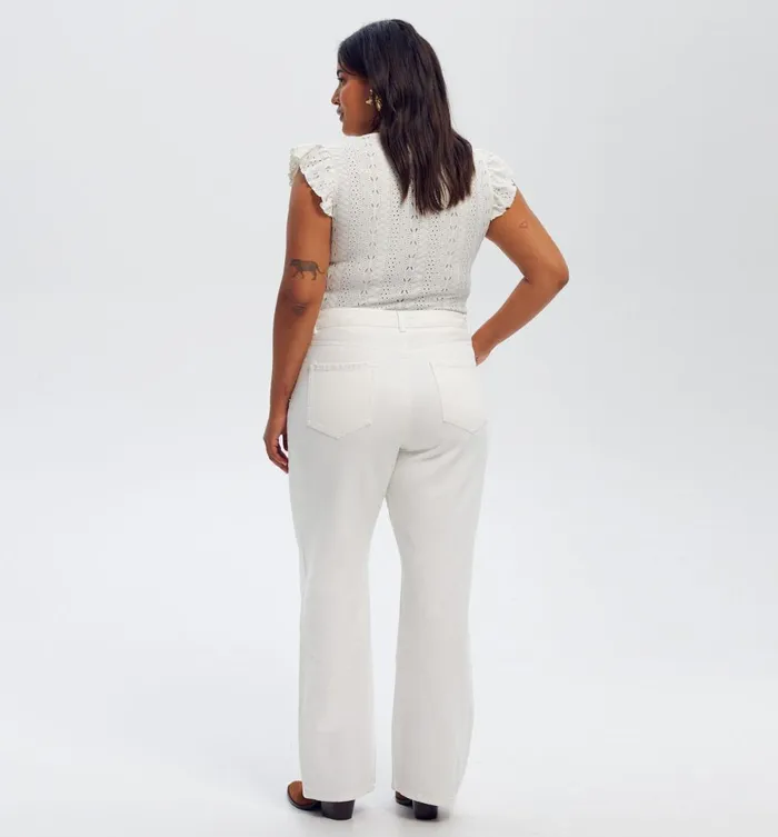 Women Wideleg Baggy Trousers 8211 Ecru Promod Jeans Women Wideleg Baggy Trousers 8211 Ecru Promod Jeans