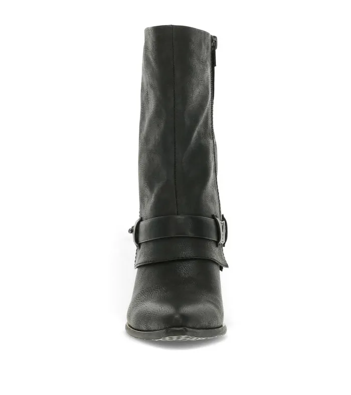 Women Yamura Midi Boot Black Baretraps Knee High Boots