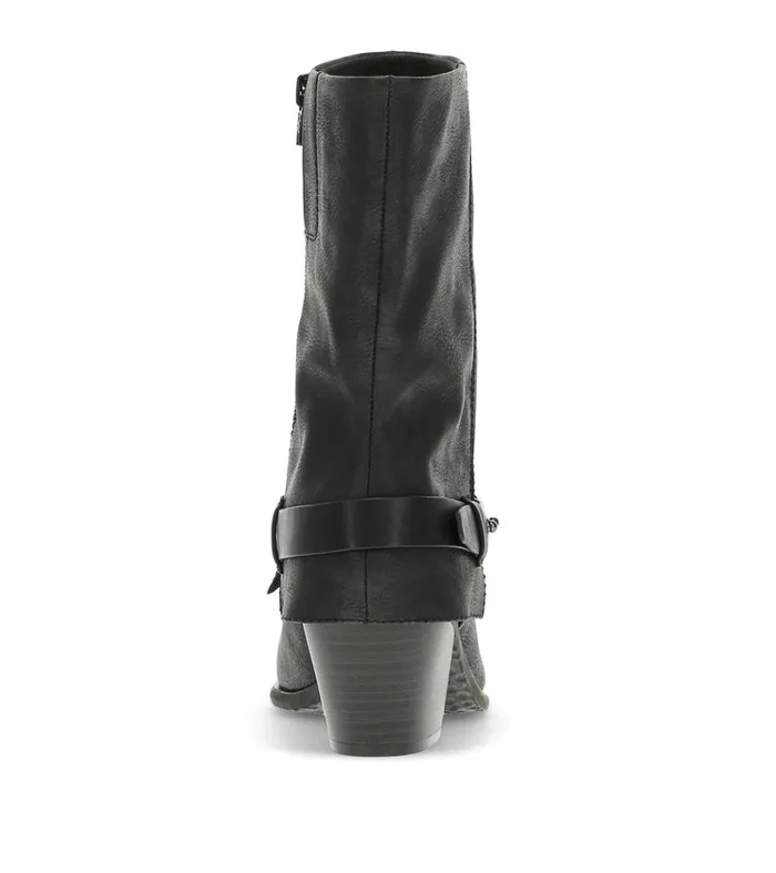 Women Yamura Midi Boot Black Baretraps Knee High Boots