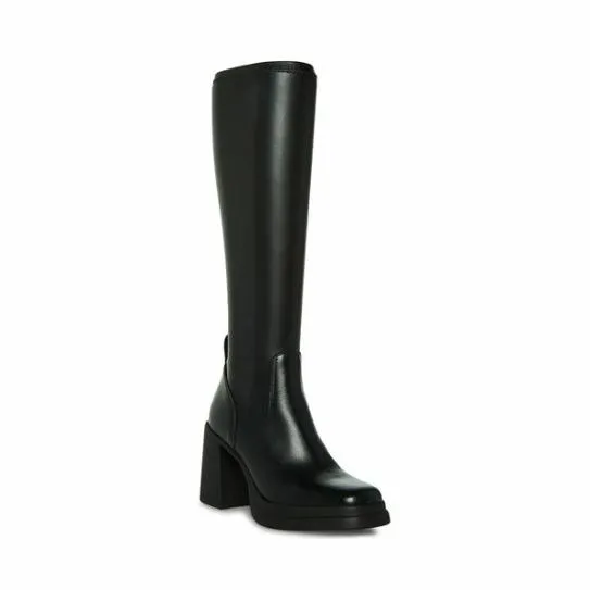 Women ZENOVIA BLACK Black Steve Madden Boots and Booties Women ZENOVIA BLACK Black Steve Madden Boots and Booties
