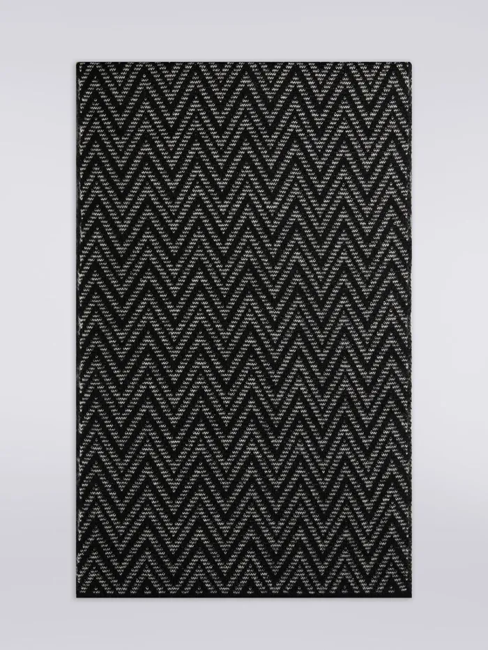 Women Zigzag Wool And Mohair Scarf Multicoloured Missoni Scarves and Foulards