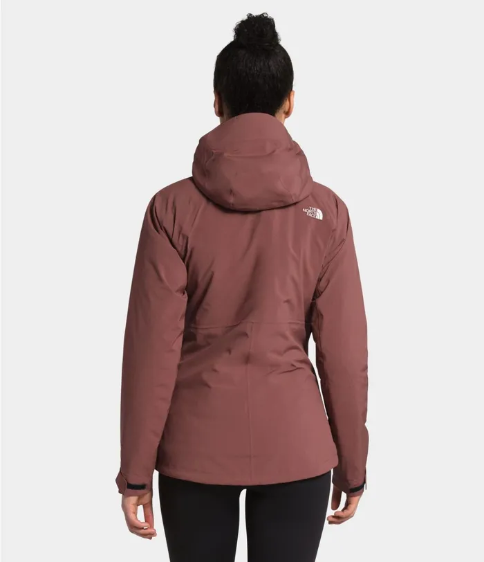 Womens The North Face 3In1 ThermoBall Eco Triclimate Jacket Marron Purple