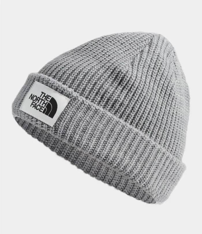 Womens The North Face Beanies and Scarves Salty Dog Beanie Mid Greytin Grey
