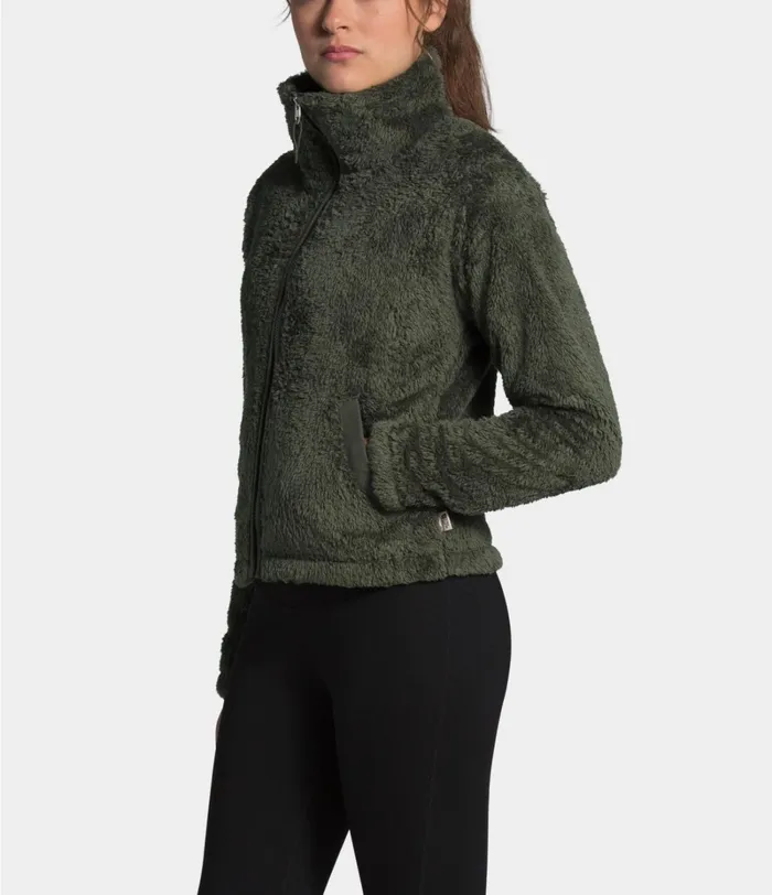 Womens The North Face Fleece Furry Fleece 20 Jacket New Taupe