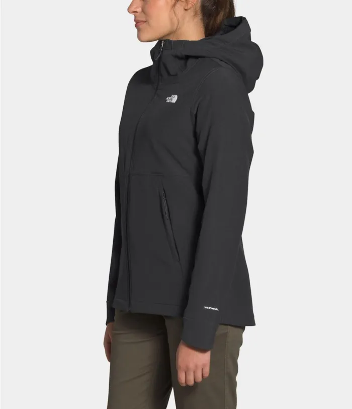 Womens The North Face Fleece Shelbe Raschel Hoodie Asphalt Grey