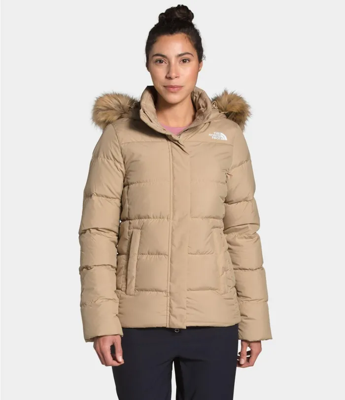 Womens The North Face Insulated and Down Jackets Gotham Jacket Hawthorne Khaki