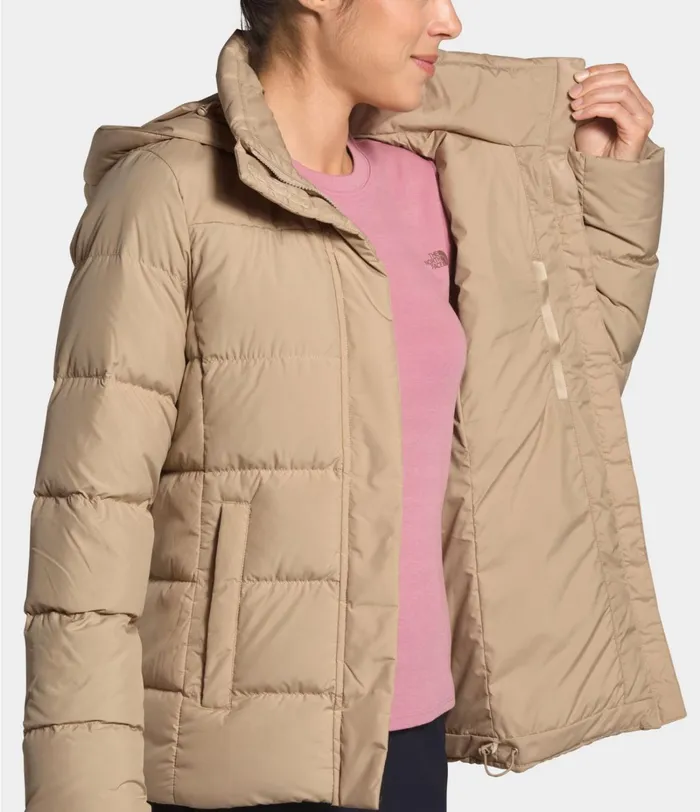 Womens The North Face Insulated and Down Jackets Gotham Jacket Hawthorne Khaki