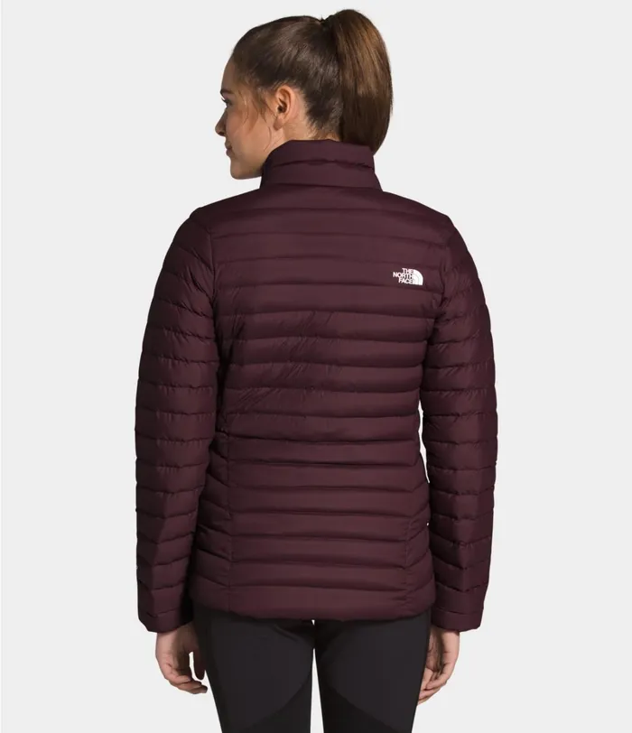 Womens The North Face Insulated and Down Jackets Stretch Down Jacket Root Brown