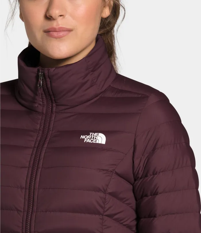 Womens The North Face Insulated and Down Jackets Stretch Down Jacket Root Brown