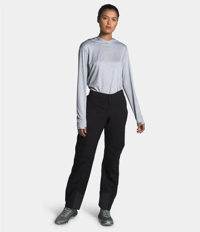 Womens The North Face Pants Dryzzle FUTURELIGHT Full Zip Pant Tnf Black