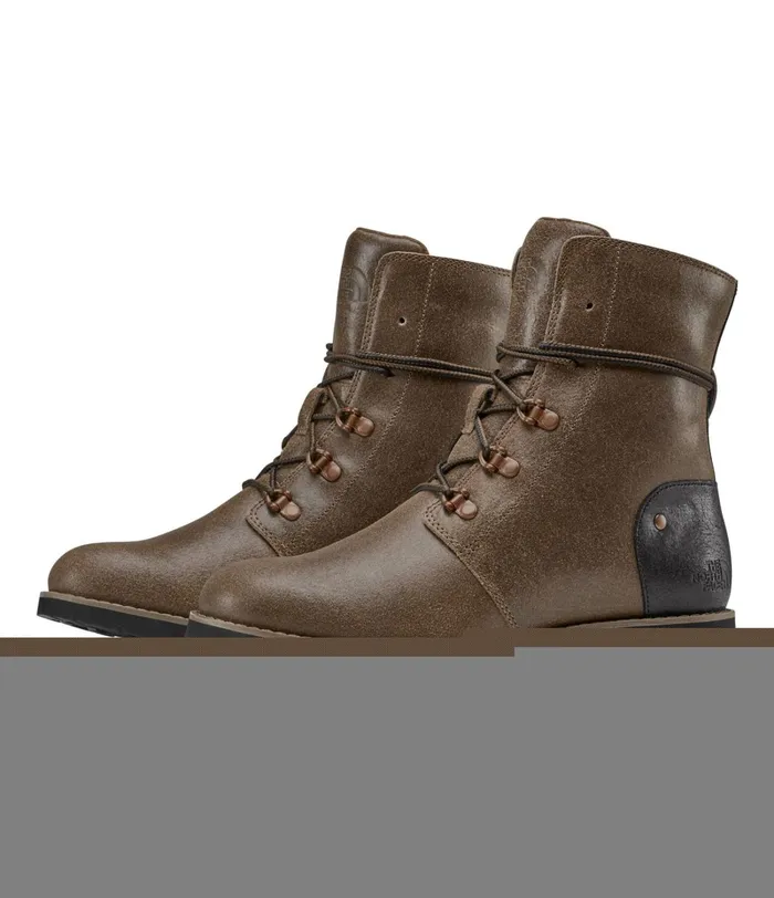 Womens The North Face Winter Boots Ballard Lace II Boots Desert Palm Brwntnf Blck
