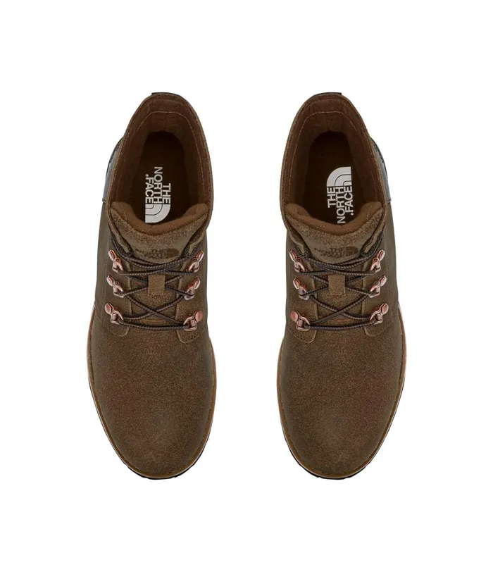 Womens The North Face Winter Boots Ballard Lace II Boots Desert Palm Brwntnf Blck