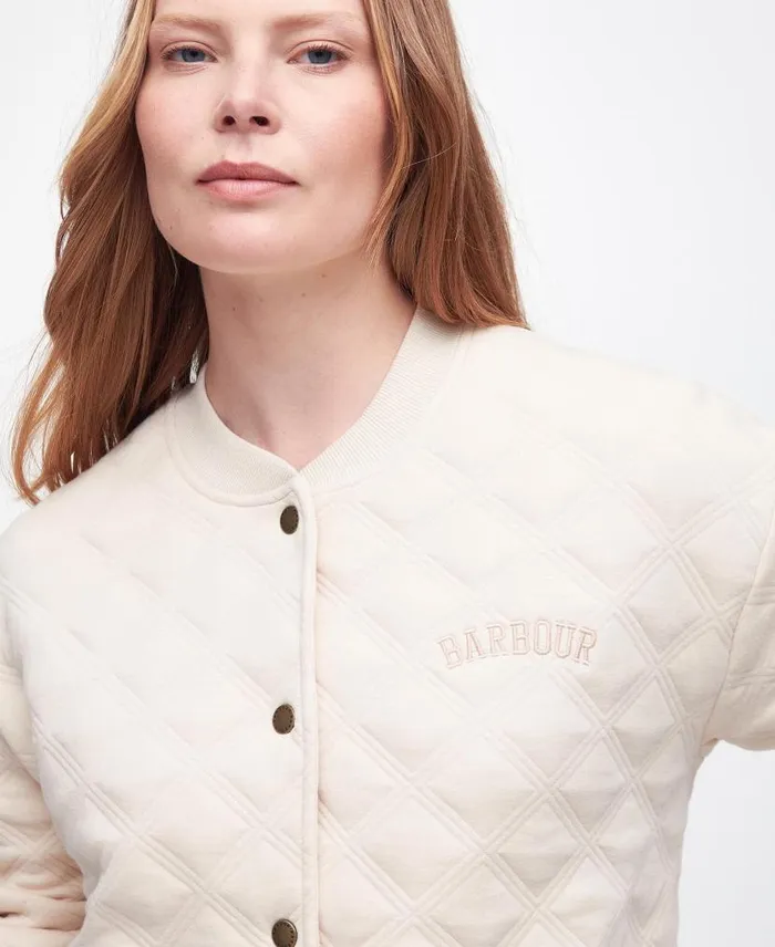 Woodlane Varsity Jacket Calico Women Barbour Hoodies and Sweatshirts