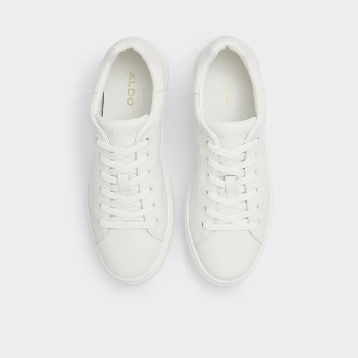 Woolly White Leather Nubuck Women ALDO Sneakers