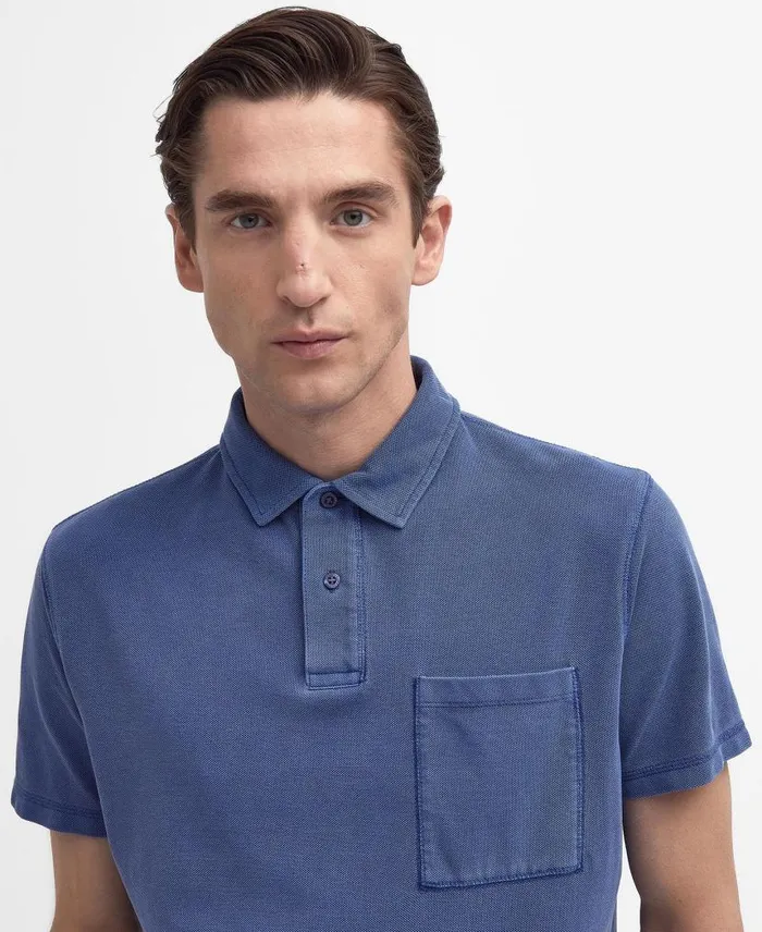 Worsley Pocket Polo Shirt Oceana Men Barbour Polo Shirts