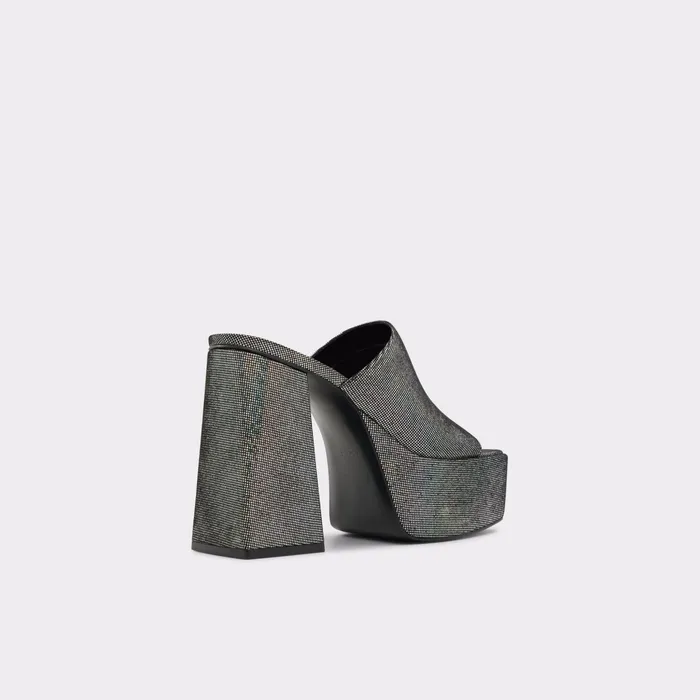Xillenia Silver Women ALDO Mule Shoes