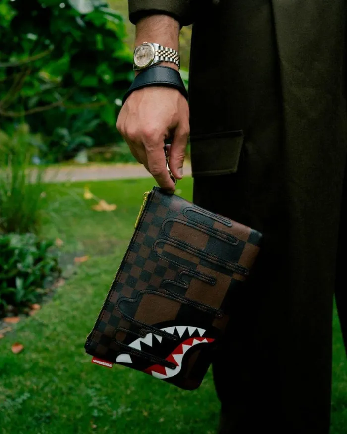 XTC SHARKS IN PARIS CROSSOVER CLUTCH Bags SPRAYGROUND XTC SHARKS IN PARIS CROSSOVER CLUTCH Bags SPRAYGROUND