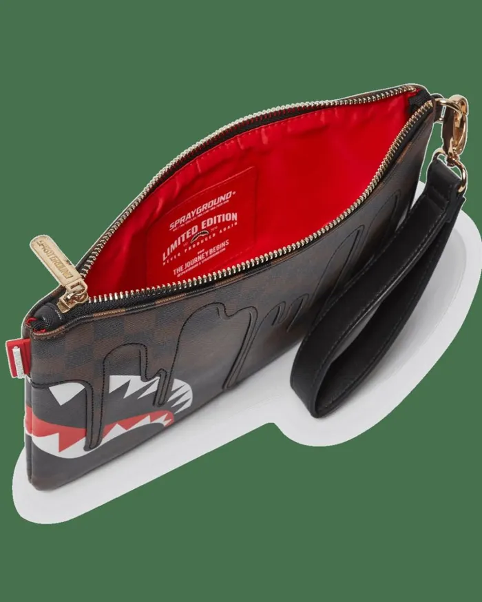 XTC SHARKS IN PARIS CROSSOVER CLUTCH Bags SPRAYGROUND XTC SHARKS IN PARIS CROSSOVER CLUTCH Bags SPRAYGROUND